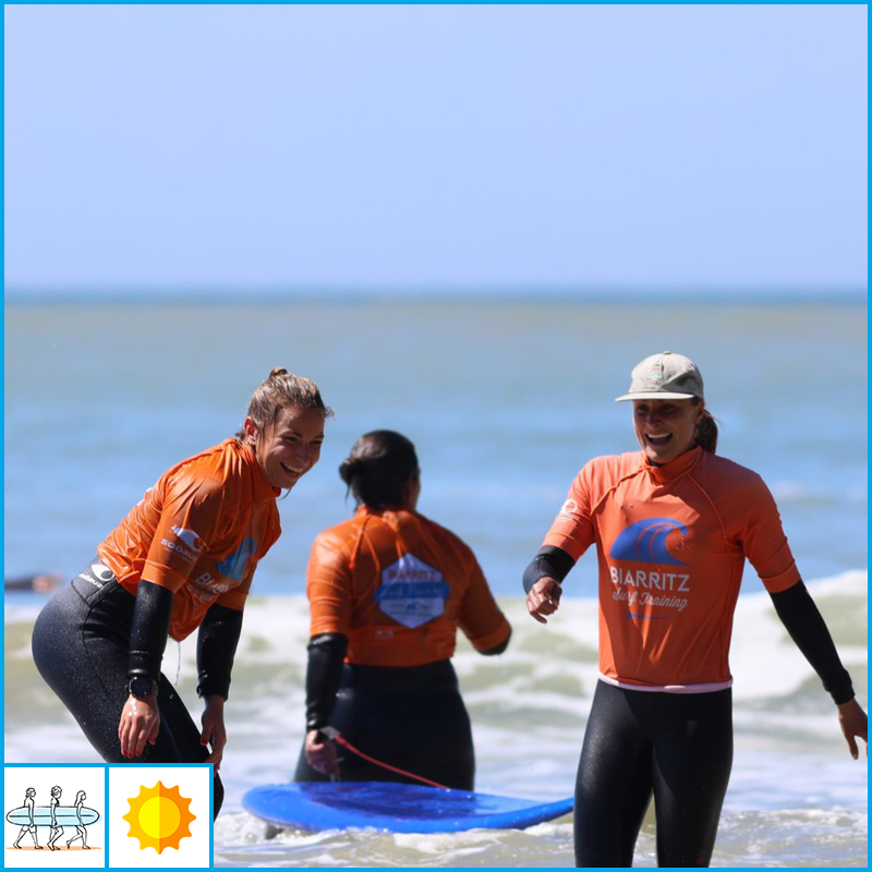 CURSOS DE SURF - 1 curso - 50€