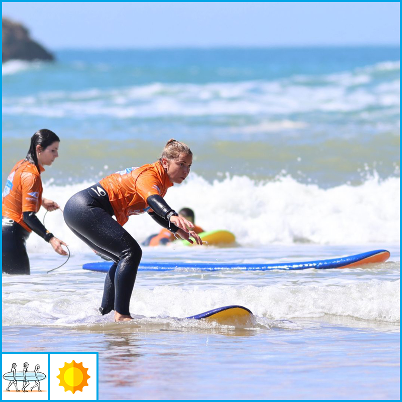 DISCOVERY SURF LESSONS - 3 lessons - 140€