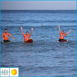 DISCOVERY SURF LESSONS - 3 lessons - 140€